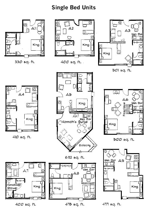 single room layouts