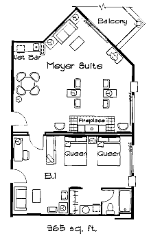 Suite layout